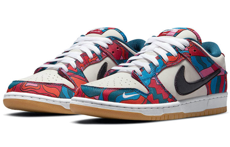 Nike SB Skateboard Parra Dunk Low Pro Abstract Art DH7695-600 sneakmarks