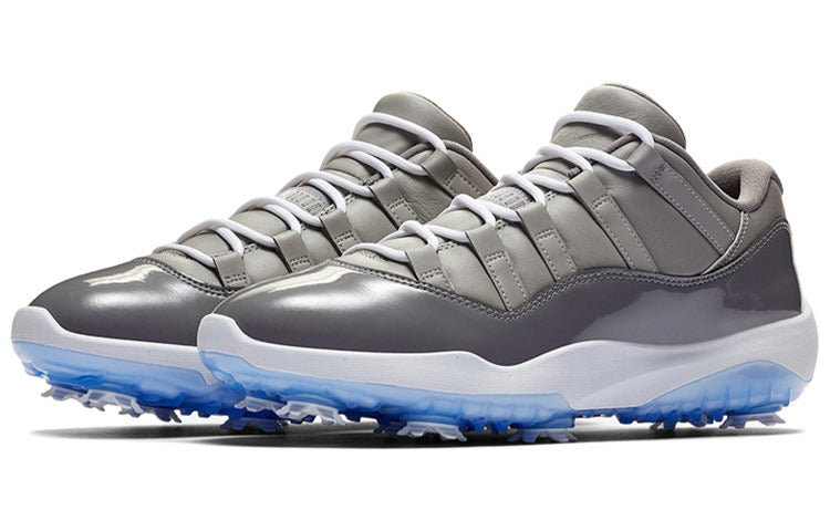 Air Jordan 11 Golf 'Cool Grey' Medium Grey/Gunsmoke/White AQ0963-002