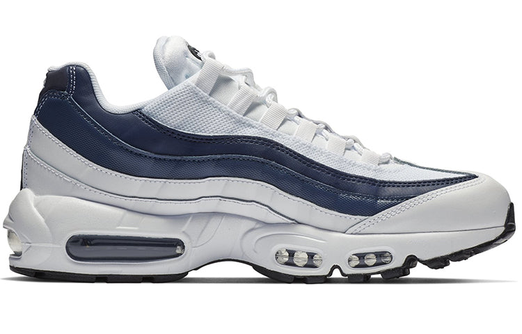 Nike Air Max 95 Essential White Midnight Navy 749766-114 sneakmarks