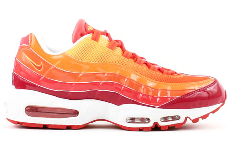 Nike Air Max 95 'Fantastic 4 Human Torch' Deep Red/Orange Blaze-V Maize 609048-681 sneakmarks