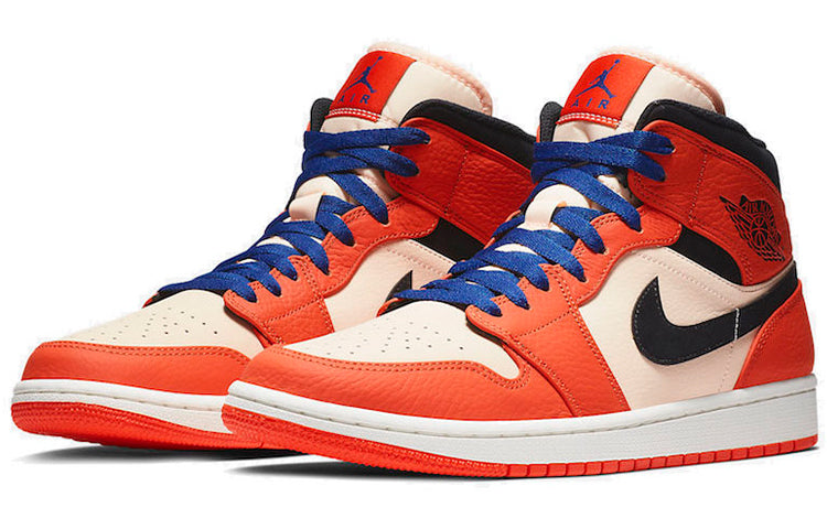 Air Jordan 1 Mid SE Team Orange 852542-800