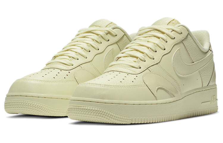 Nike Air Force 1 Low 'Misplaced Swoosh - Pale Yellow' Pale Yellow/Pale Yellow/Pale Yellow CK7214-700