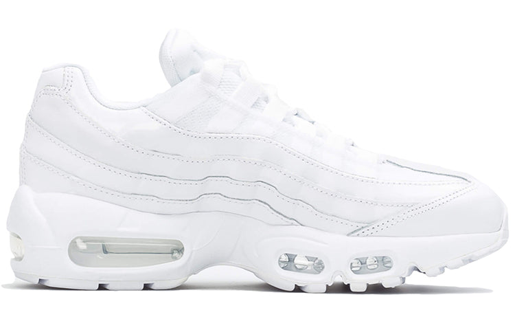 Nike Womens Air Max 95 'Triple White' White/White-White 307960-108