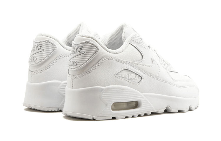 Nike Air Max 90 LTR Leather PS 'White' White/White 833414-100 KICKSOVER