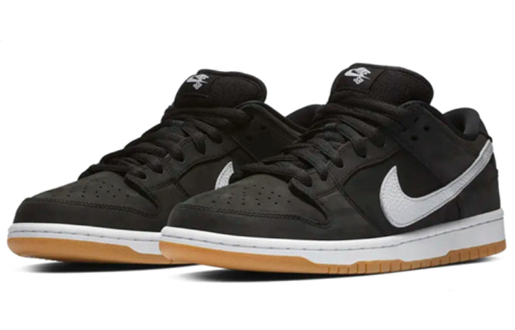 Nike SB Skateboard Dunk Low Pro ISO Orange Label - Black CD2563-001 sneakmarks