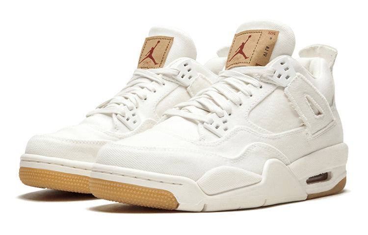 Air Jordan 4 Retro Levis NRG GS Levis - White Denim AQ9103-100