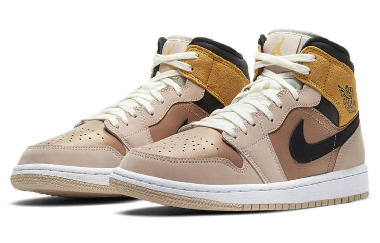 Womens WMNS Air Jordan 1 Mid SE Particle Brown DD2224-200