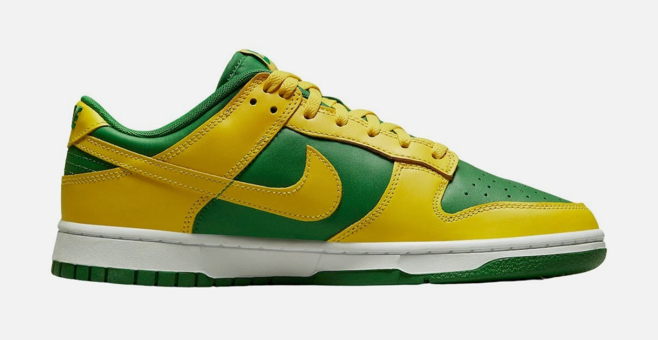 Nike Dunk Low  Reverse Brazil Brasil Green Yellow DV0833-300