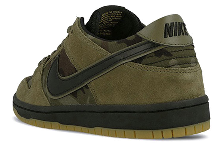 Nike SB Skateboard Zoom Dunk Low Pro Camo 854866-209 sneakmarks