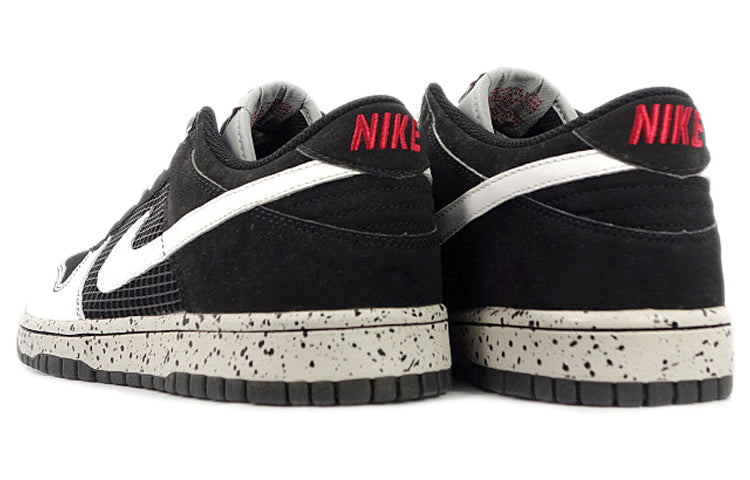 Nike Dunk Low Cl 'Jordan Pack' Black/White-Granite 304714-018 sneakmarks