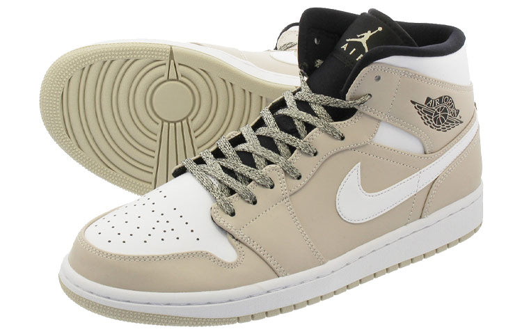 Air Jordan 1 Mid Desert Sand 554724-047