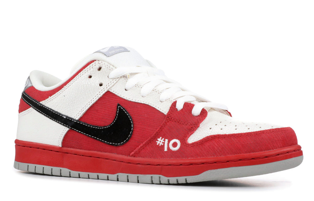 Nike Dunk Low Premium SB Skateboard 'Roller Derby' Varsity Red/Black-White-Wolf Grey 313170-601 sneakmarks