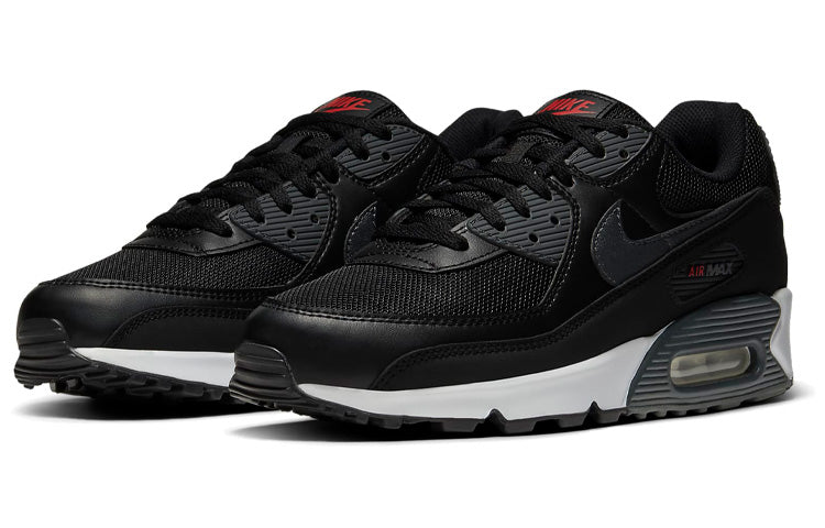 Nike Air Max 90 'Bred' Black/University Red/White/Dark Smoke Grey DH4095-001 KICKSOVER