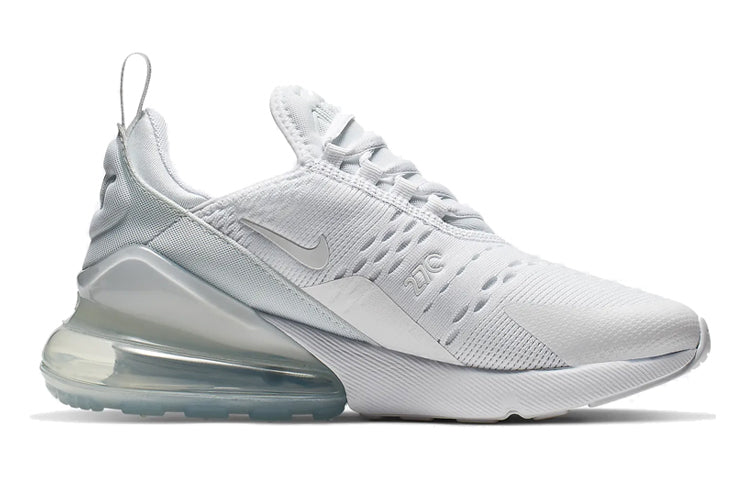 Nike Air Max 270 GS White Silver 943345-103 KICKSOVER