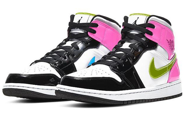 Air Jordan 1 Mid SE 'Cyber Active Fuchsia' White/Cyber/Active Fuchsia CZ9834-100