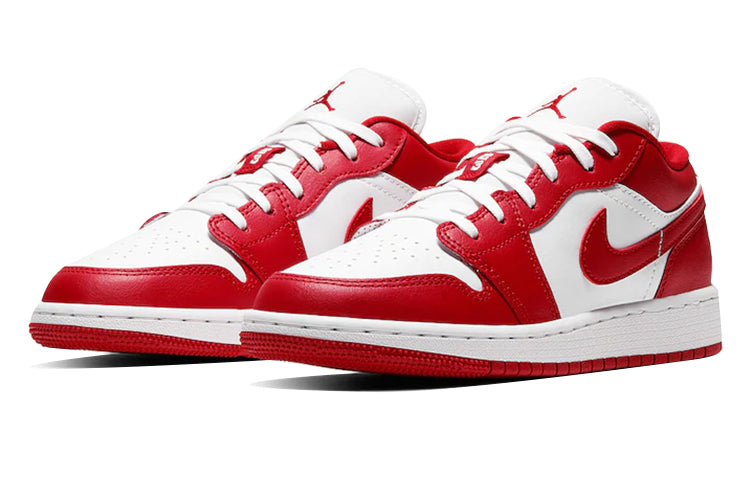 Air Jordan 1 Low GS Gym Red White 553560-611