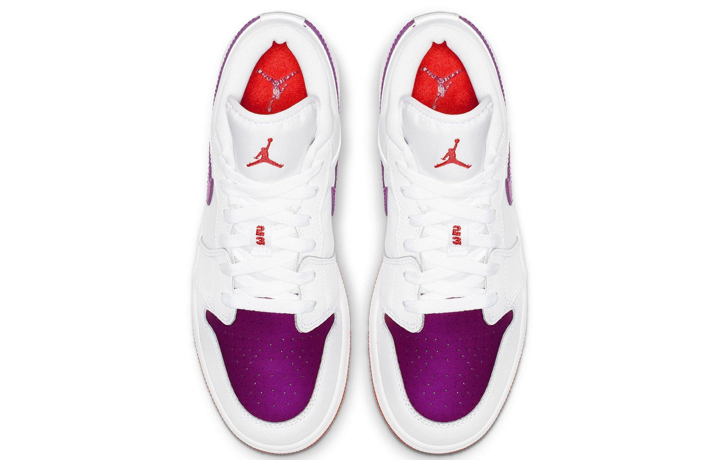 Air Jordan 1 Low GS White Berry 554723-161