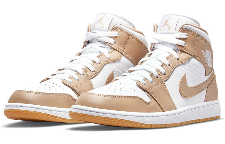 Air Jordan 1 Mid Tan Gum 554724-271