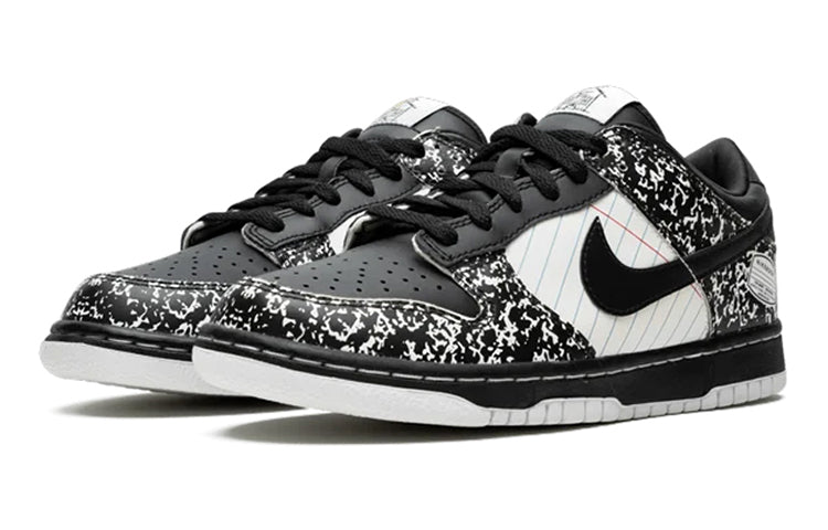 Nike Dunk Low Premium GS 'book' Black/Black-White-University Blue 327624-001 sneakmarks