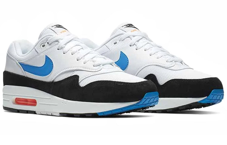 Nike Air Max 1 White Photo Blue Black AH8145-112 KICKSOVER