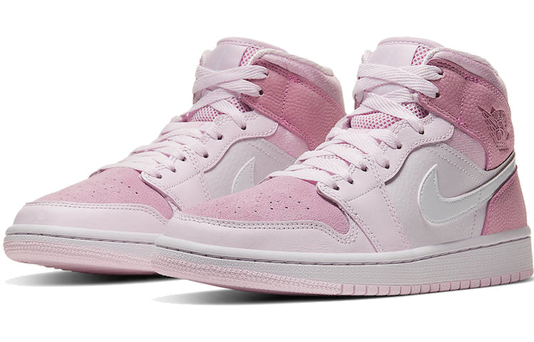 Womens WMNS Air Jordan 1 Mid Digital Pink CW5379-600