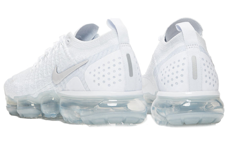 Nike Womens Air VaporMax Flykint 2 White Vast Grey 942843-105 KICKSOVER