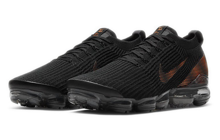 Nike Air Vapormax Flyknit 3 'Total Orange' Black/Dark Smoke Grey/Total Orange CU1926-001 KICKSOVER