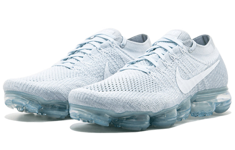 Nike Womens Air Vapormax Flyknit Pure Platinum/White-Wolf Grey 849557-004 KICKSOVER