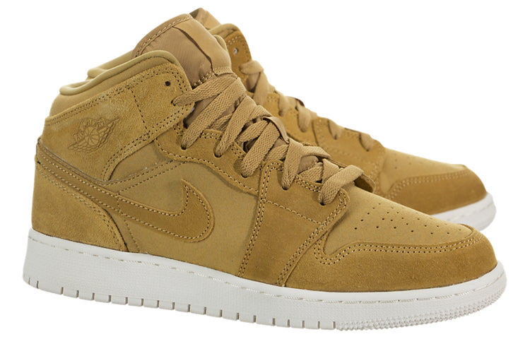 Air Jordan 1 Mid BG GOLDEN HARVEST/SAIL 554725-725