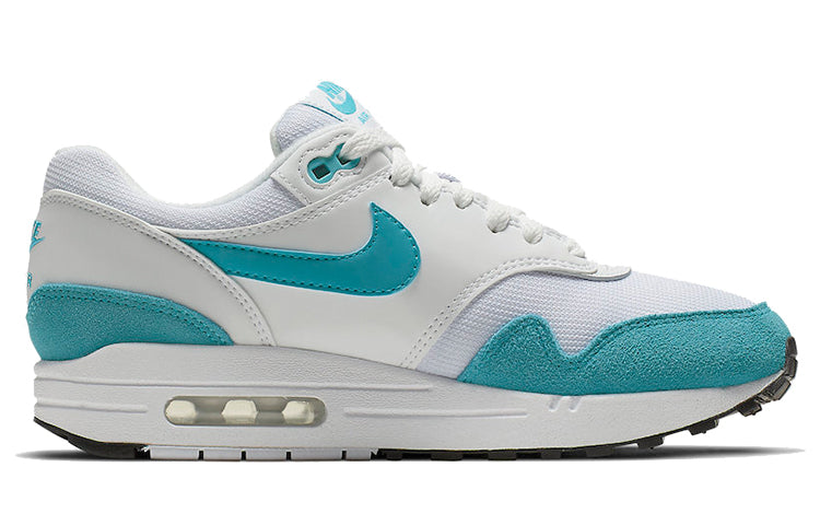 Nike Womens Air Max 1 'Light Blue Fury' White/Light Blue Fury/Black 319986-117