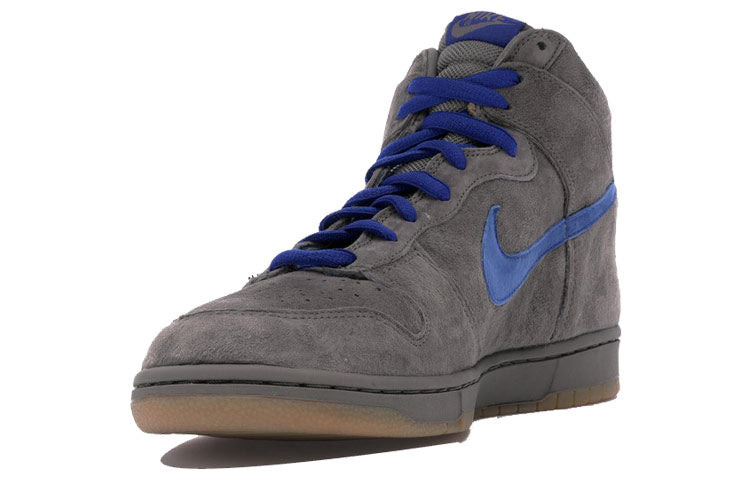 Nike Dunk High Pro SB Skateboard 'Iron' Iron/Sport Royal-White 305050-241 sneakmarks