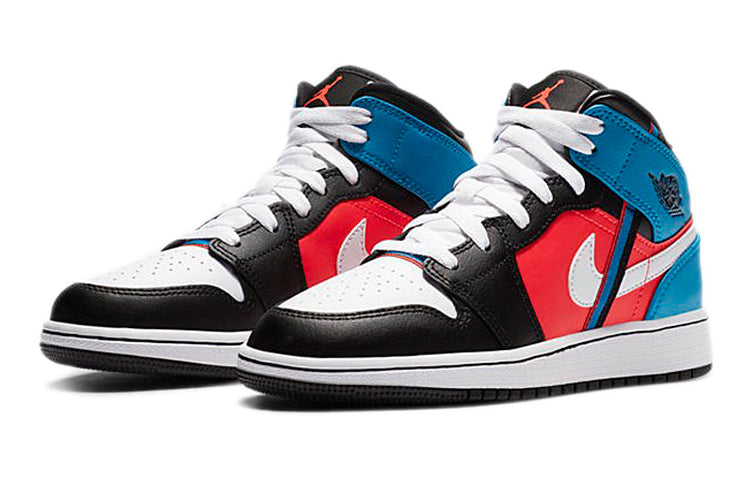 Air Jordan 1 Mid Game Time GS Blue Orbit CV4891-001