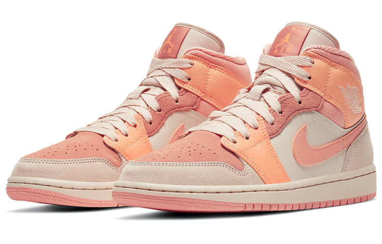 Air Jordan 1 Mid Apricot Orange Apricot Orange (W) DH4270-800