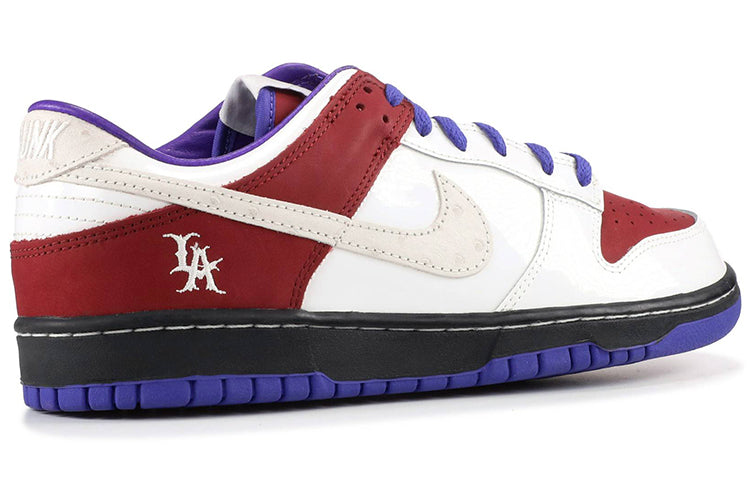 Nike Dunk Low Id 'White Dunk Los Angeles' White/Purple/Mustard 313466-992 sneakmarks