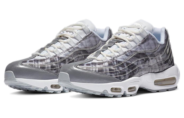 Nike Air Max 95 'Footprint' White/Sail/Pure Platinum/Smoke Grey DA4301-100 sneakmarks