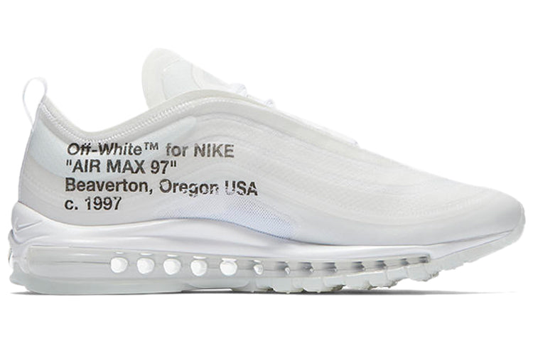 Nike The 10 Air Max 97 Nike x OFF-White - White AJ4585-100 sneakmarks