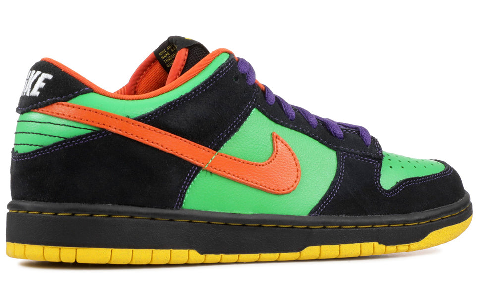 Nike Dunk Low Premium SB Green Spark/Hoop Orange 313170-381 sneakmarks