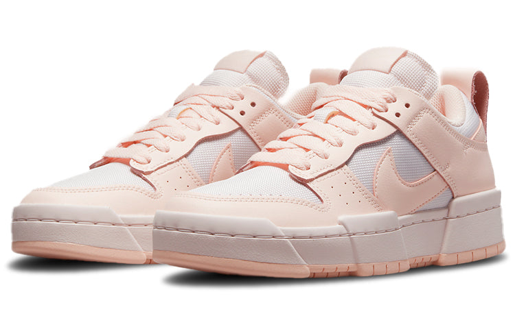 Nike Womens WMNS Dunk Low Disrupt Barely Rose CK6654-602 sneakmarks