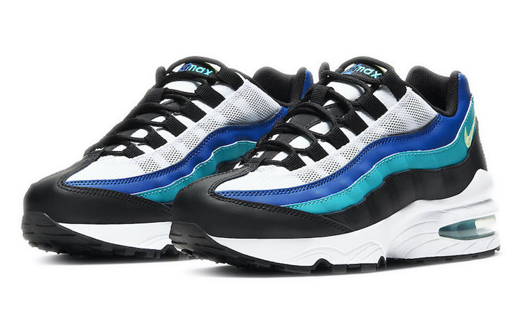 Nike Air Max 95 GS 'Oracle Aqua' Black/White/Oracle Aqua/Ghost Green 905348-040 sneakmarks