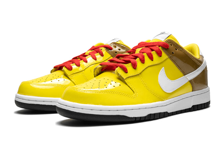 Nike Dunk Low GS 'Spongebob' Zest/White-Wheat-Atom Red 310569-711 sneakmarks