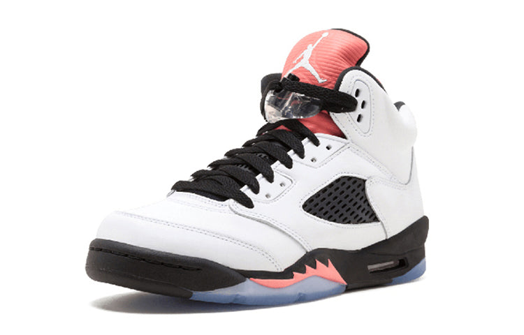 Air Jordan 5 Retro'Sunblush' GS White/Black-Sunblush 440892-115