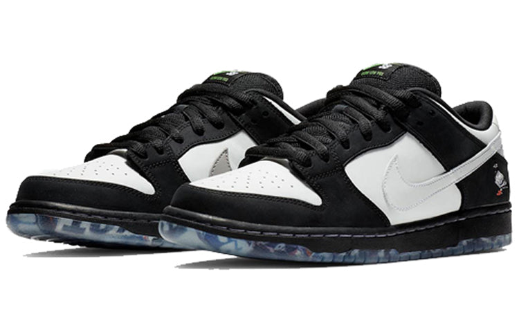 Nike SB Skateboard Dunk Low Pro OG QS Panda Pigeon BV1310-013 sneakmarks