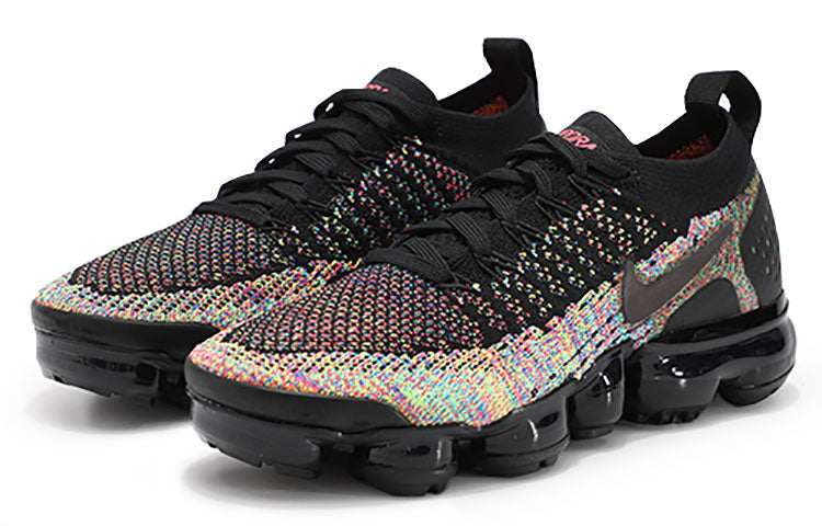 Nike Womens Air VaporMax Flykint 2 Black Multi Color 942843-015 KICKSOVER