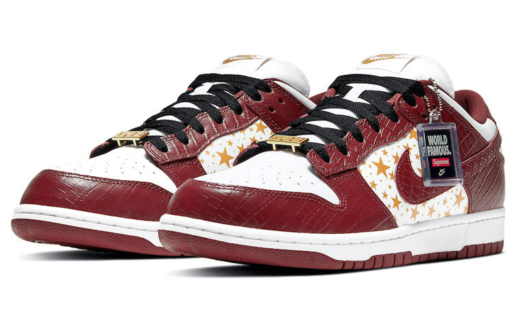 Nike SB Skateboard Dunk Low x Supreme Barkroot Brown DH3228-103 sneakmarks