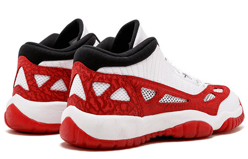 Air Jordan 11 Retro Low IE'Gym Red' GS White/Gym Red-Black 919713-101