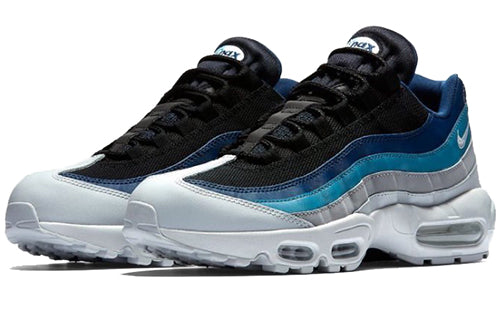 Nike Air Max 95 Essential 'Reverse Stash' Pure Platinum/Black-Navy 749766-026 sneakmarks