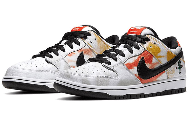 Nike SB Skateboard Dunk Low Pro QS Raygun Tie-Dye - White BQ6832-101 sneakmarks