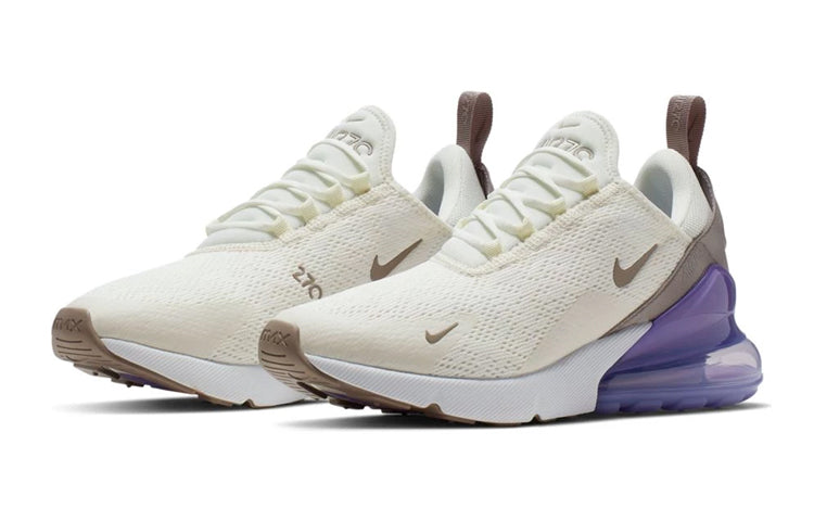 Nike Womens Air Max 270 'Sail Lilac' Sail/Space Purple-White-Pumice AH6789-107