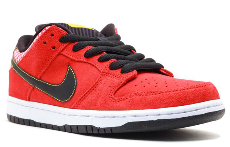 Nike Dunk Low Premium SB Skateboard 'Firecracker' Challenge Red/Black-White 313170-602 sneakmarks