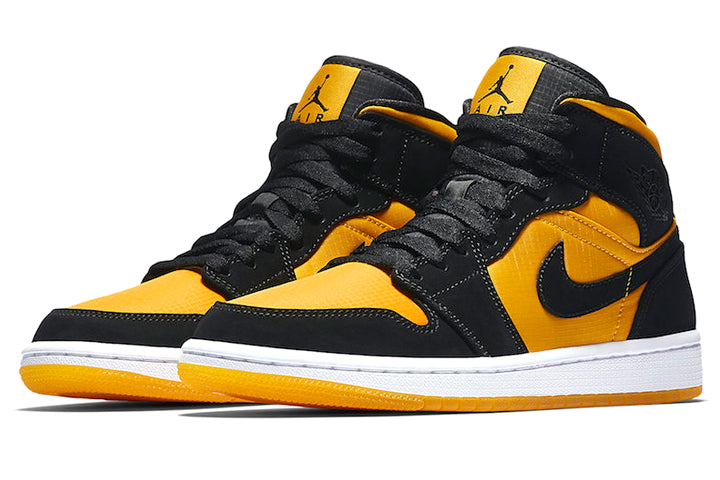 Air Jordan 1 Mid Black University Gold CD6759-007